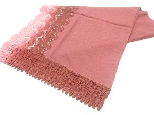 レース花模様ショール